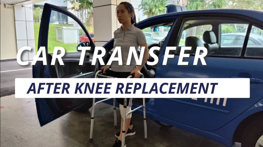 After Knee Replacement Surgery – Car Transfer