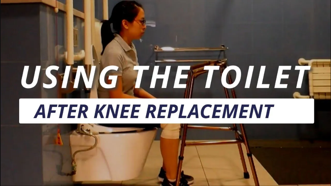 After Knee Replacement Surgery – Using the Toilet