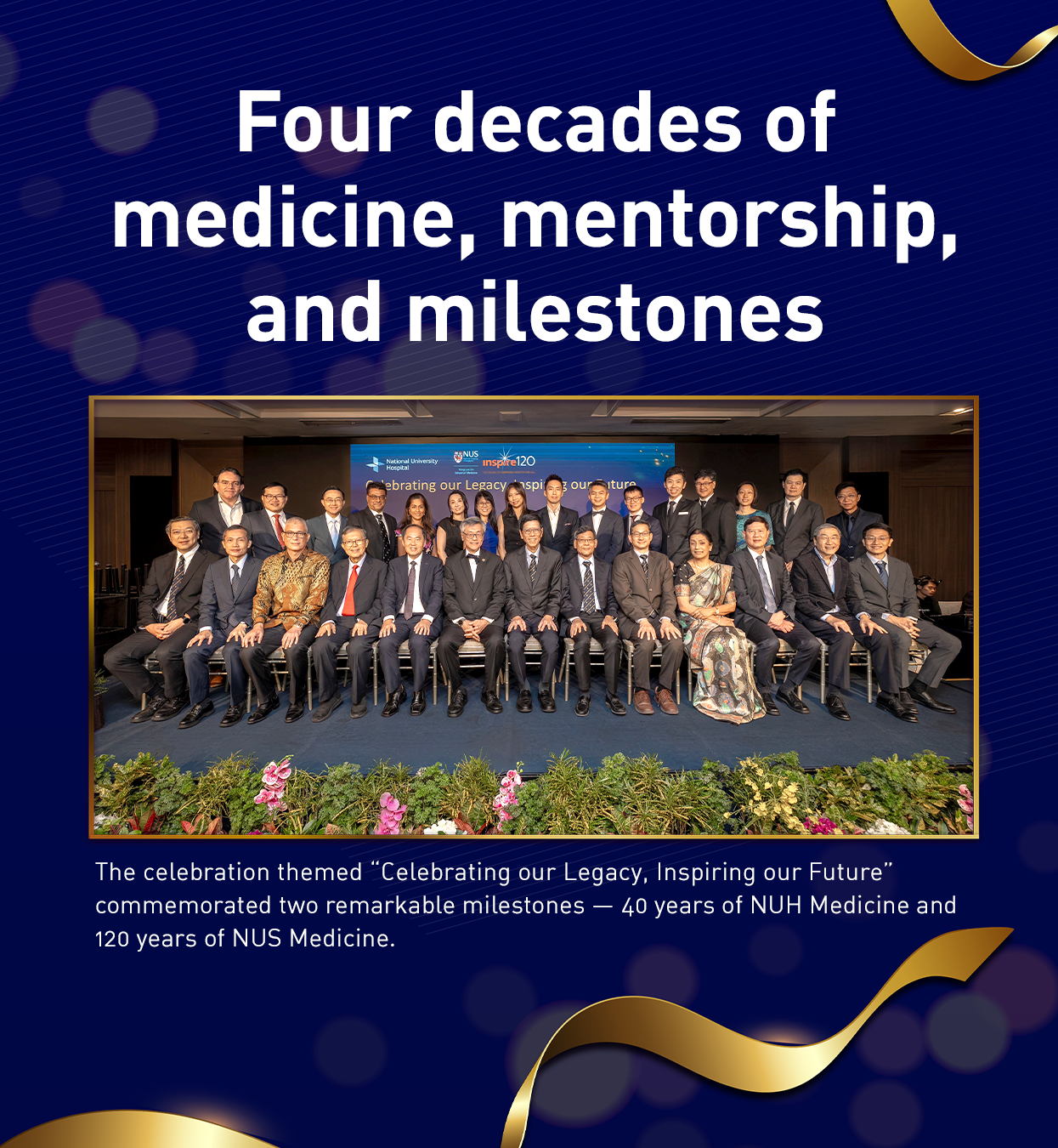 Four decades of medicine, mentorship, and milestones
