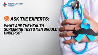 What are the health screening tests men should undergo?
