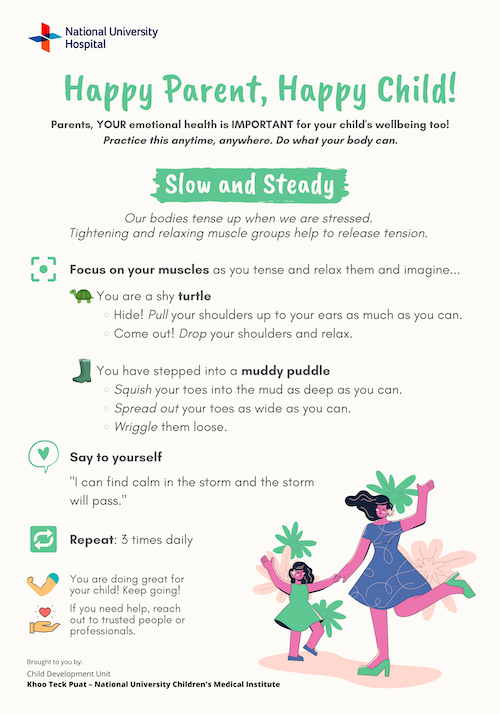 Happy Parent, Happy Child! - Slow and Steady