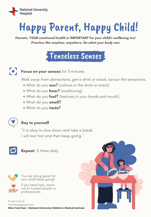 Happy Parent, Happy Child! - Tenseless Senses