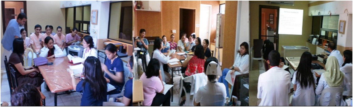 Multidisciplinary meetings and clinical reviews