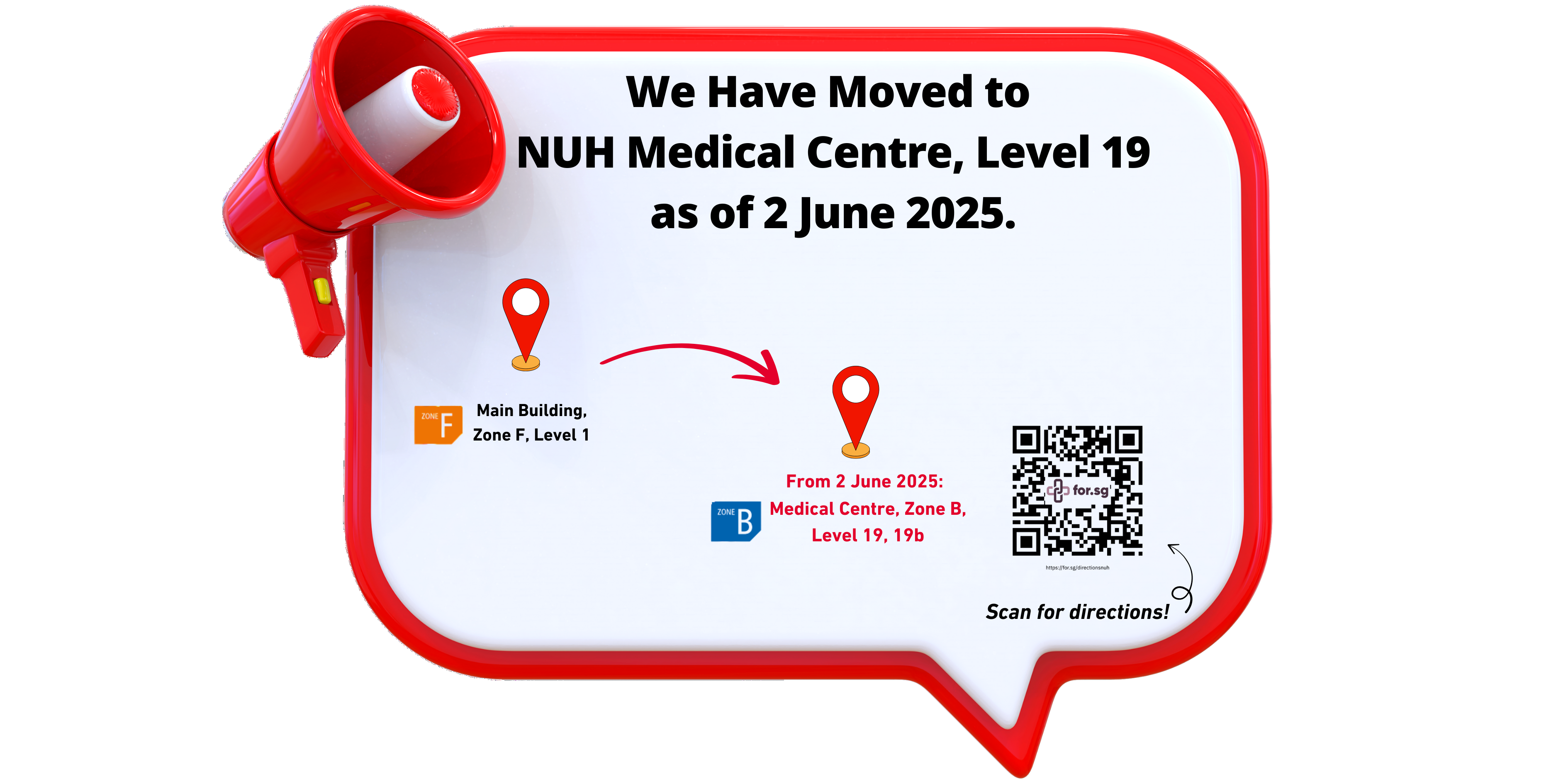 We Have Moved to NUH Medical Centre, Level 19 as of 2 June 2025.