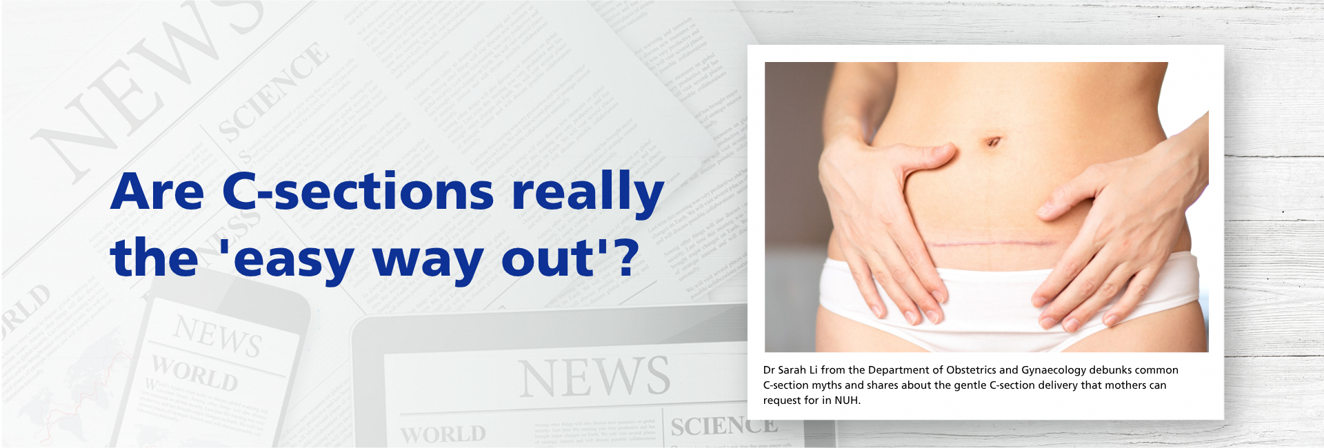 Are C-sections really the 'easy way out'?