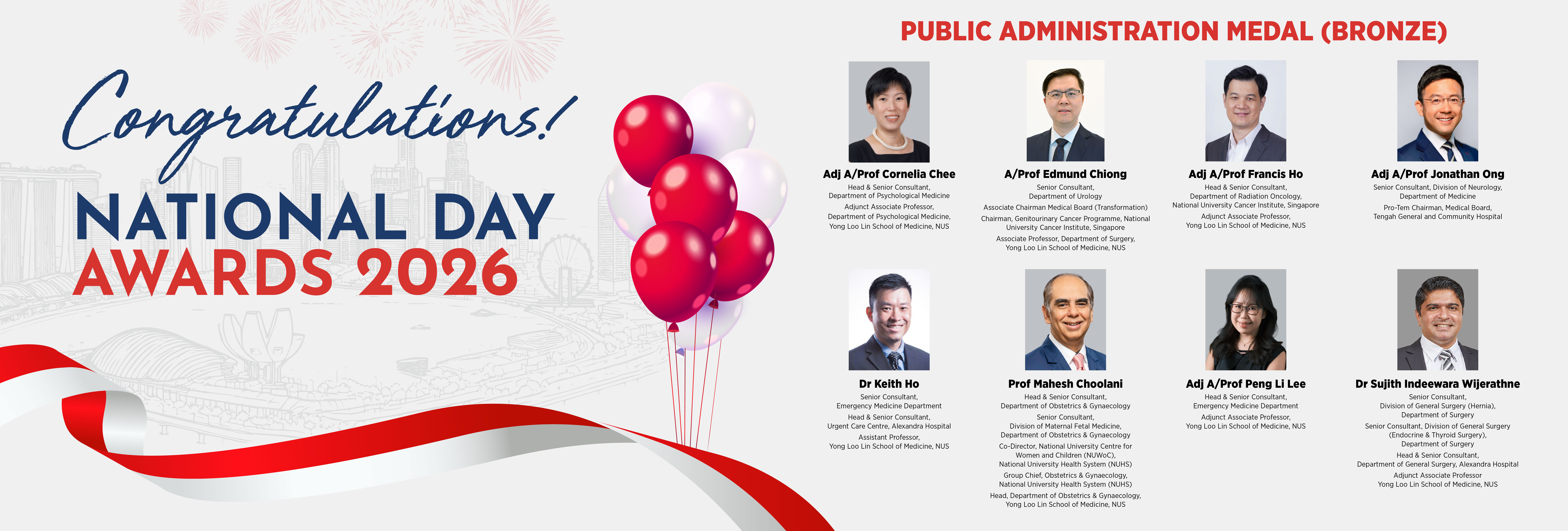 Congratulations to all National Day Awards 2026 recipients!