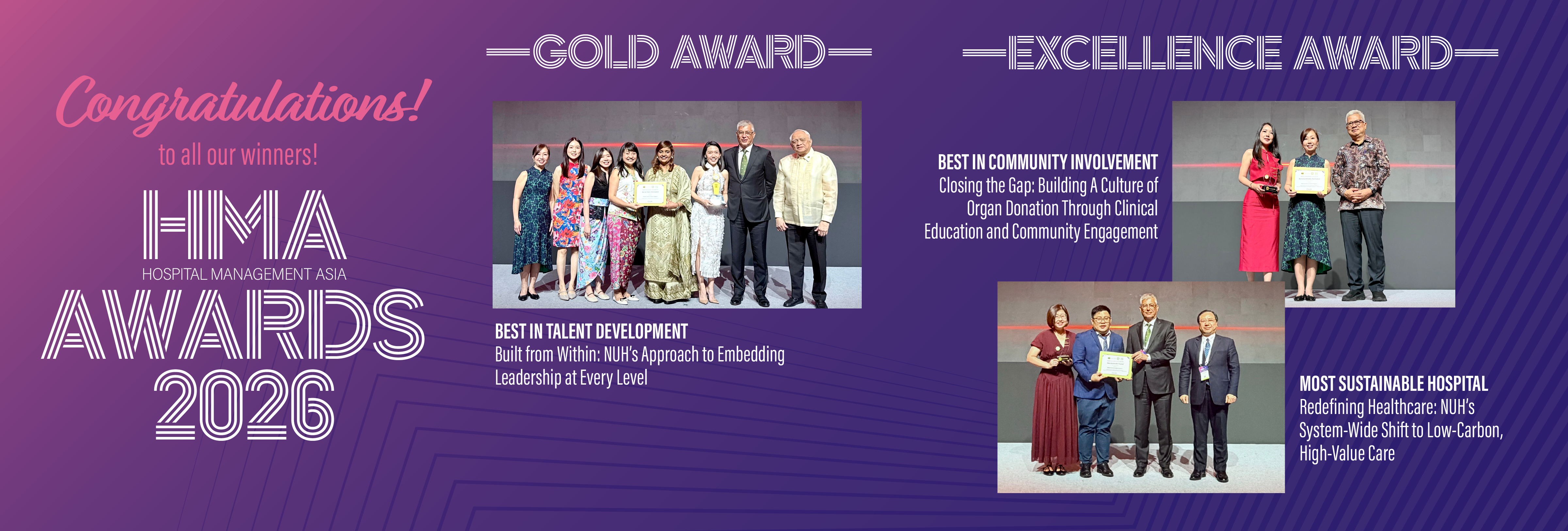 Congratulations to all our HMA Awards winners!