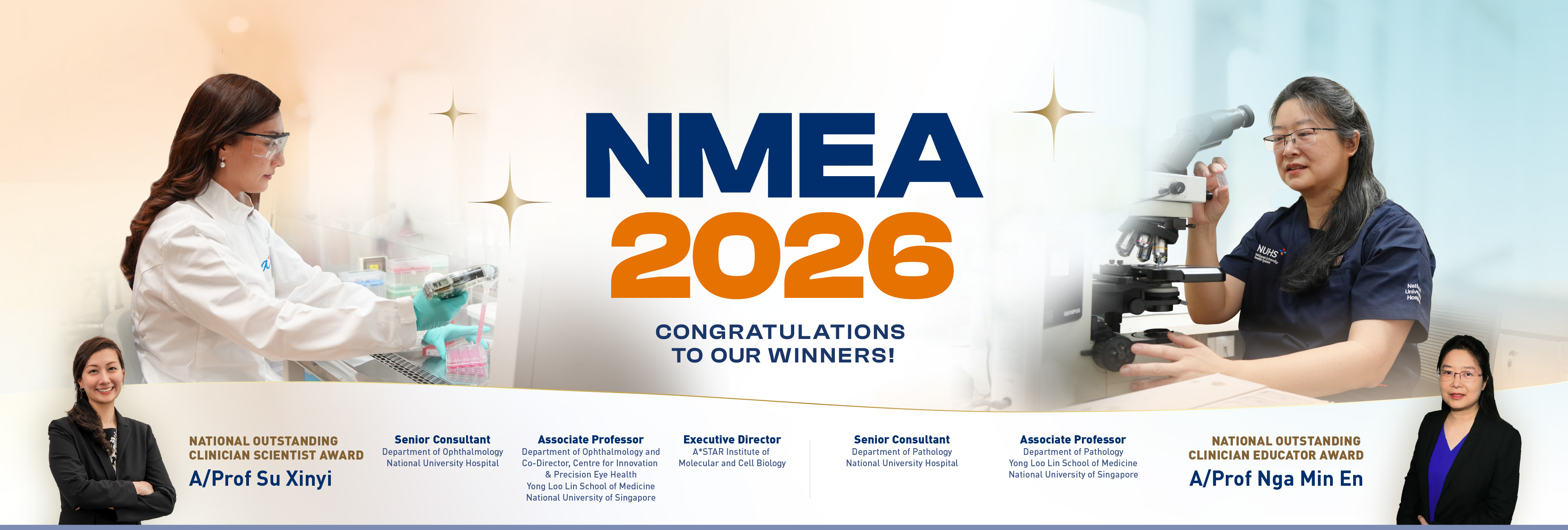 Congratulations to our winners of the National Medical Excellence Awards (NMEA)!