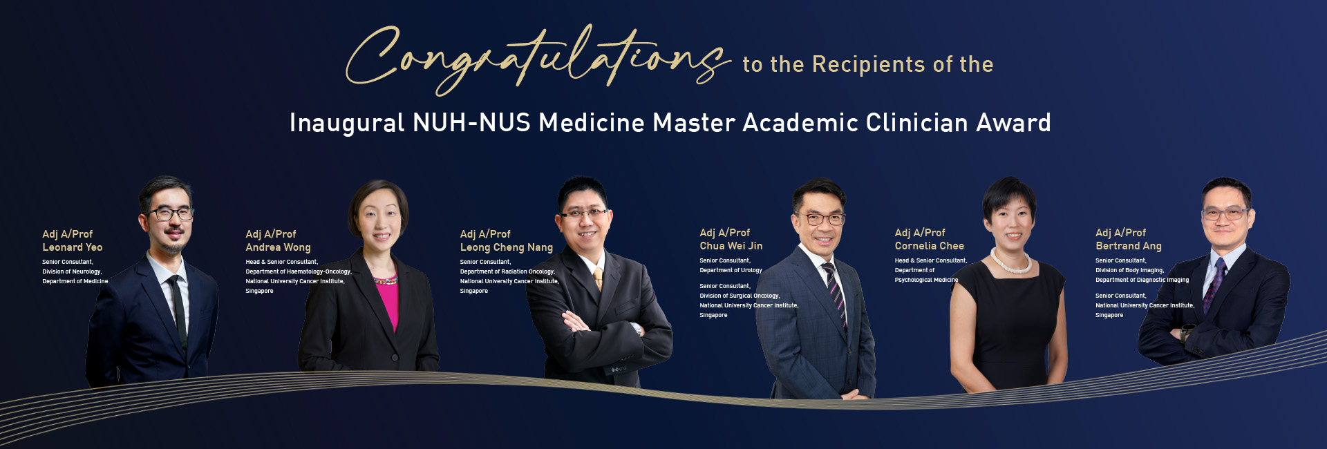 NUH-NUS Medicine Master Academic Clinician Award