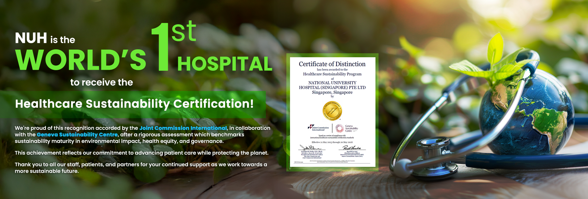 Healthcare Sustainability Certification