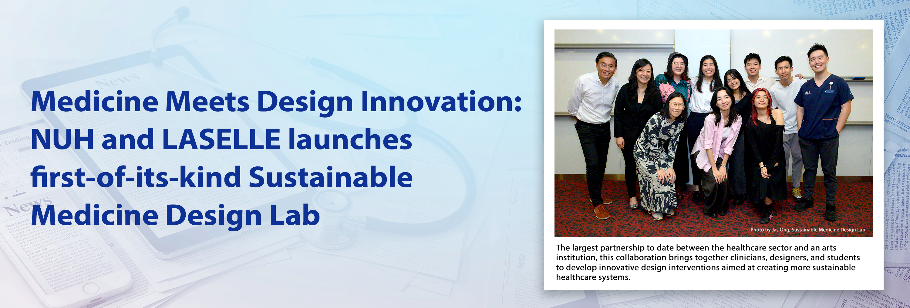 Medicine Meets Design Innovation - Sustainable Medicine Design Lab