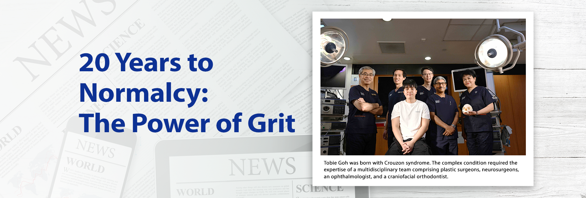 20 Years to Normalcy: The Power of Grit