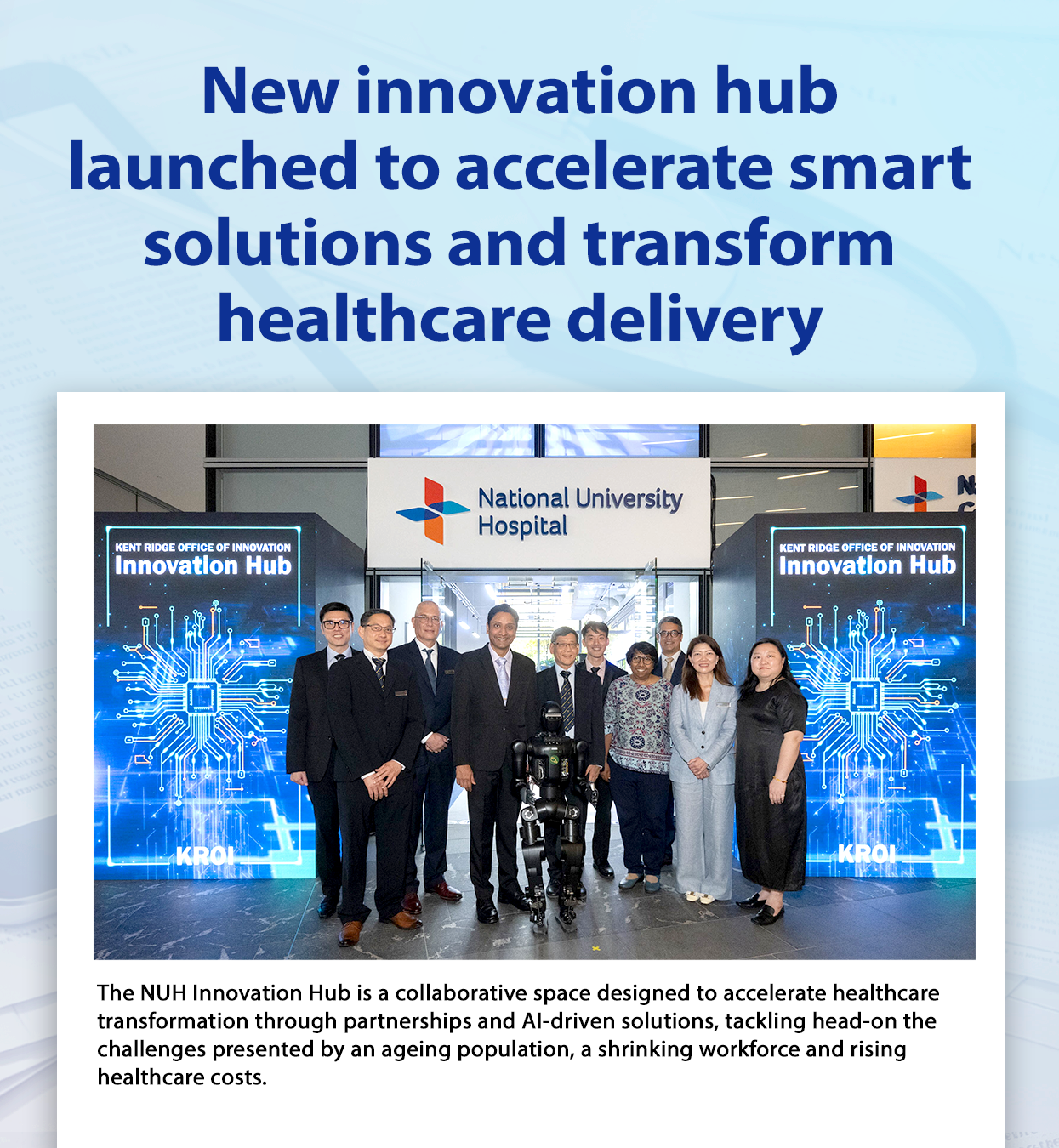 Launch of Innovation Hub