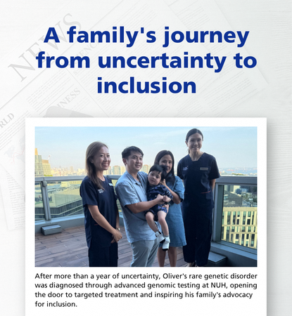 A family's journey from uncertainty to inclusion
