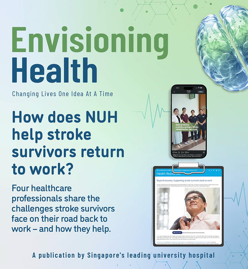 Learn how NUH help stroke survivors return to work