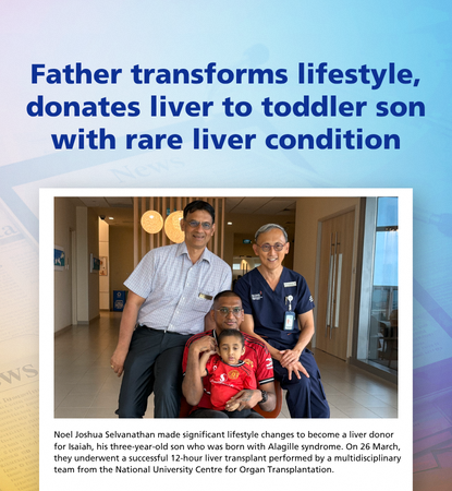 Father transforms lifestyle, donates liver to toddler son with rare liver condition