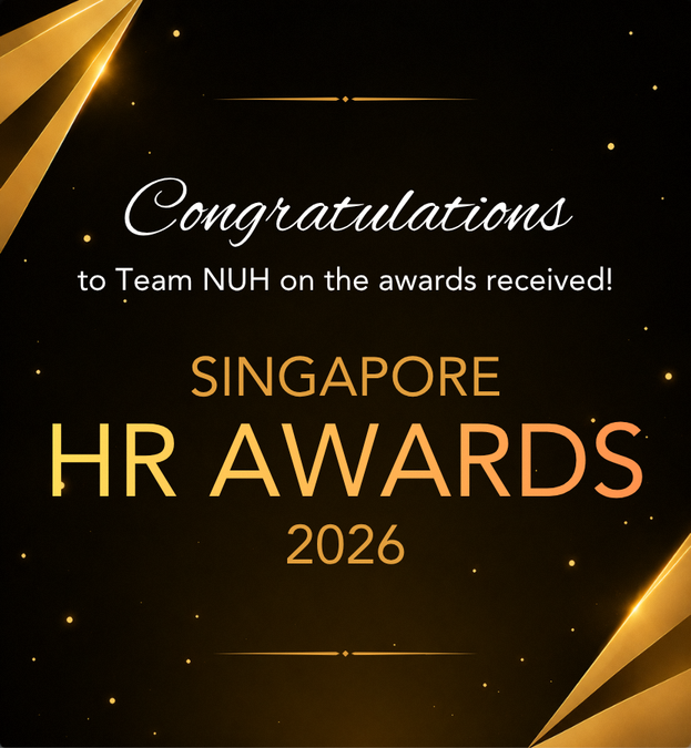 Singapore HR Awards 2026: Congratulations to Team NUH on the awards received!