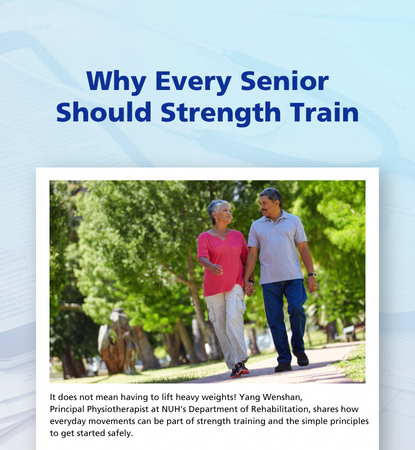 Why Every Senior Should Strength Train